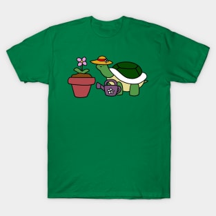Gardener Turtle T-Shirt